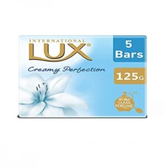Lux International Creamy Perfection Soap Bar-125gm(5 Bars)
