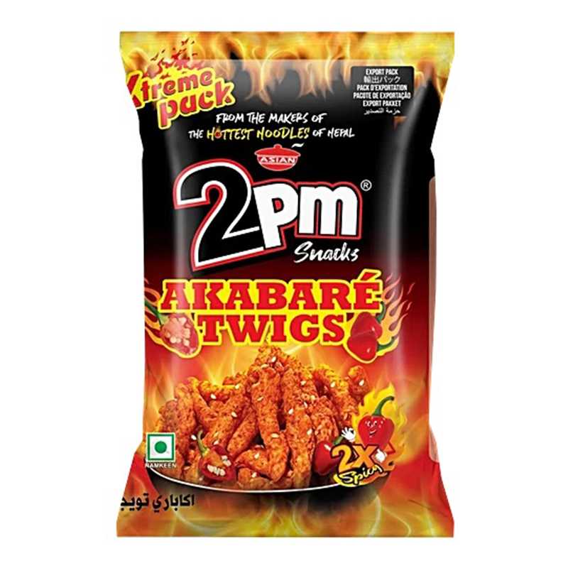 2PM Akabare Twigs Snacks, 80G
