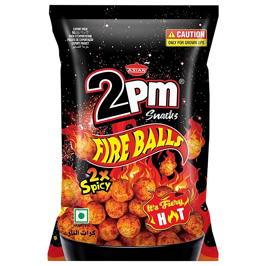 2PM Fireballs Snacks 2X Spicy