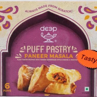 Deep PUFF PASTRY PANEER MAS 6PC