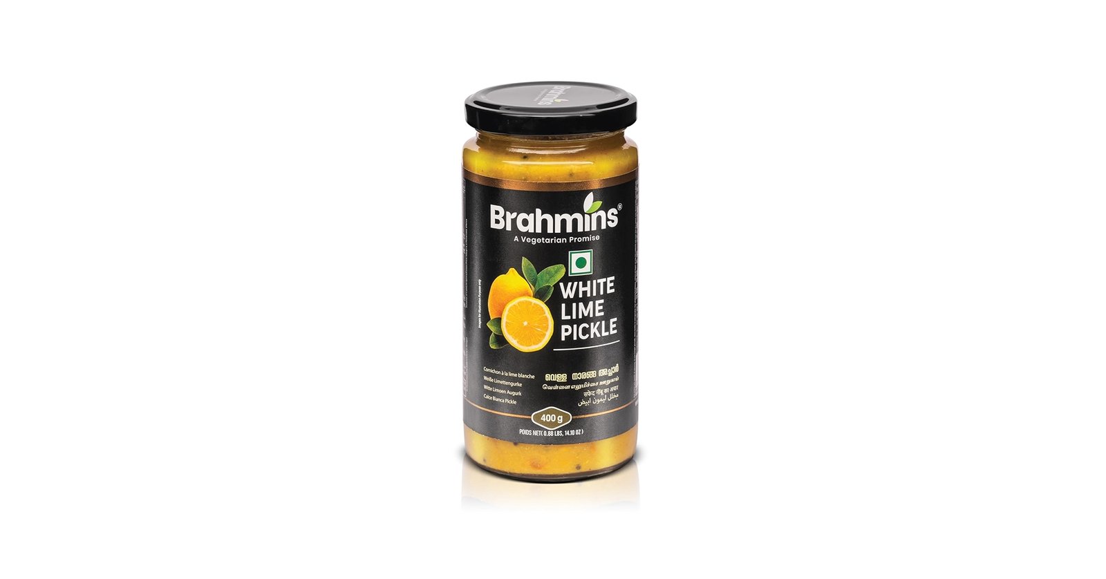 BRAHMINS W LIME PICKLE 400G