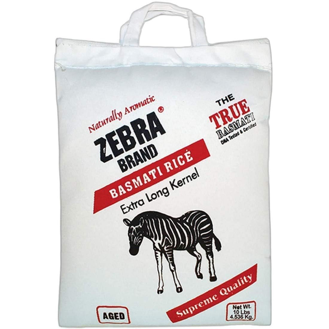 ZEBRA XL BASMATI RICE 10LB