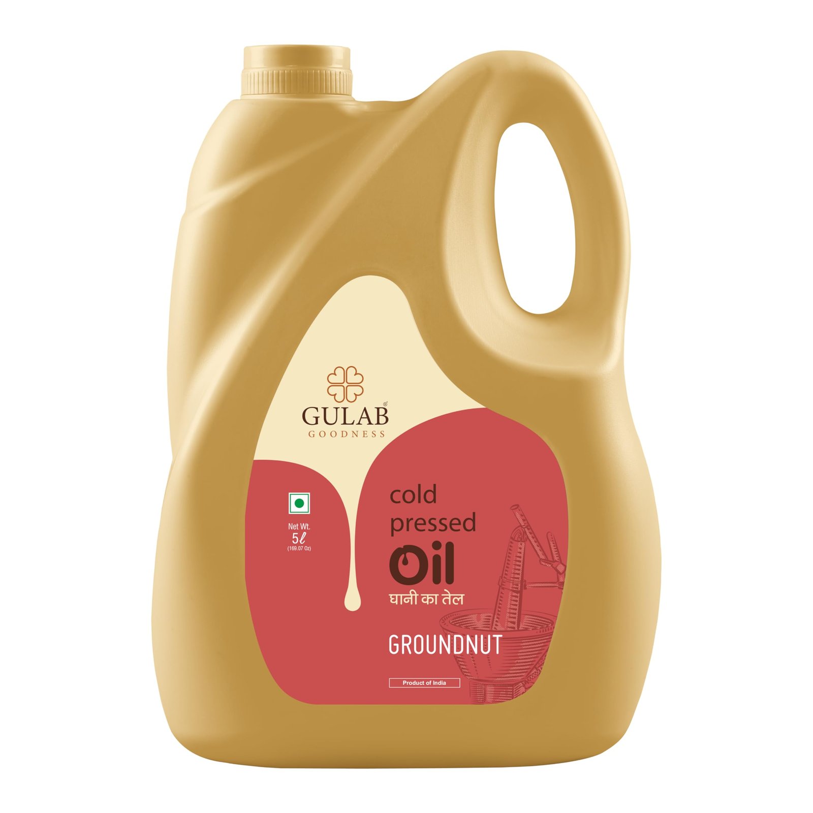 GULAB COLD PRESSED GN OIL 5L