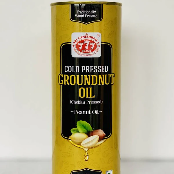 777 BRAND Cold Pressed GROUNDNUT OIL 1L