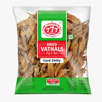 777 Dried Vathals Curd Chilli 100G