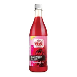 777 Brand Rose Sharbat - Natural Refreshing Drink - 750ML