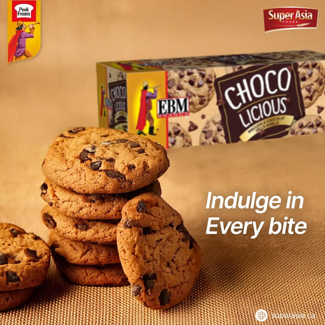 EBM Chocolicious Vanilla Chocolate Chip Cookies