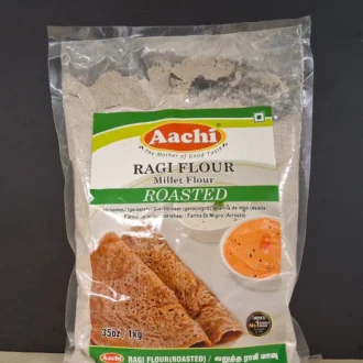 AACHI RAGI FLOUR ROASTED 1KG