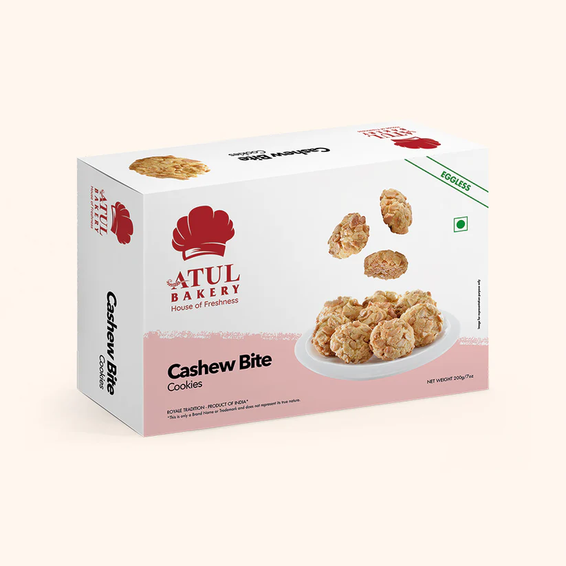 ATUL BAKERY CASHEW BITE COOKIE 200G