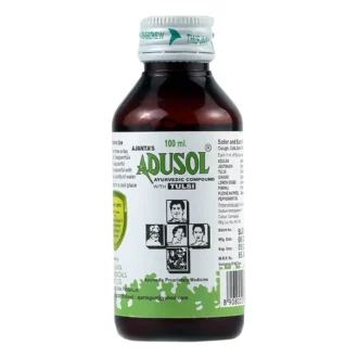 AJANTA'S ADUSOL Ayurvedic Tulsi Cough Syrup 100ML