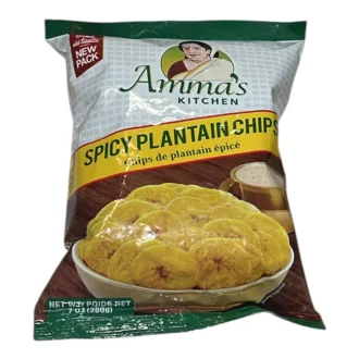 AMMA SPICY PLTAIN CHIPS 200G