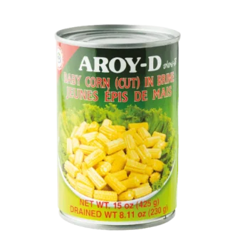 AROY-D YNG BABY CORN CUT 230G