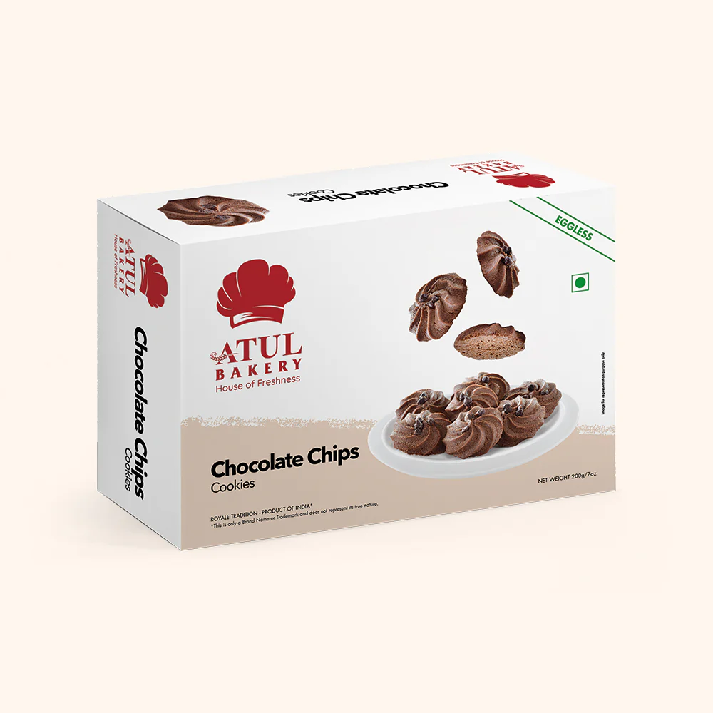 Atul Bakery Chocolate Chips Cookies 200G