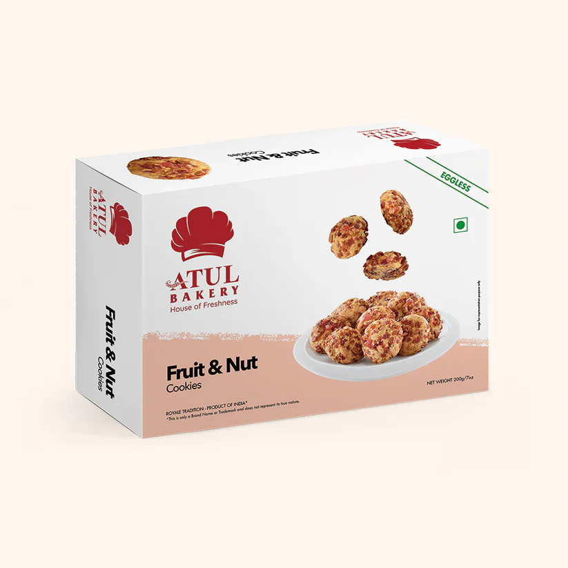 Atul Bakery Fruit & Nut Cookies 200G