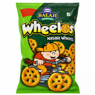 BALAJI WAFERS POP RINGS WHEELOS 55G