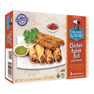 Colonel Kababz Chicken Kabab Roll 4PCK
