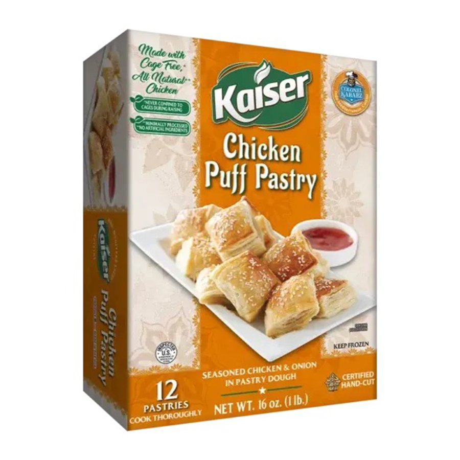 Colonel Kababz Chicken Puff Pastry 12PCK
