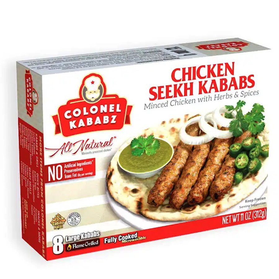 Colonel Kababz Chicken Seekh Kabab 8PCK