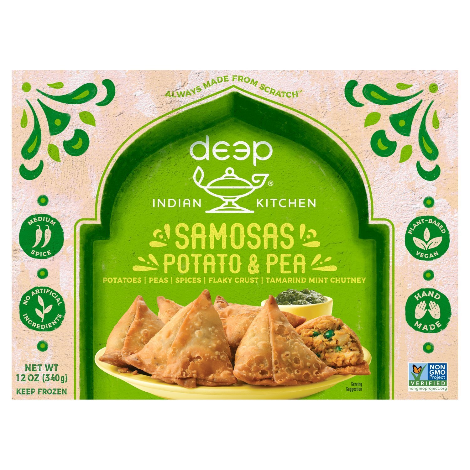 Deep POTATO-PEAS SAMOSA 340G