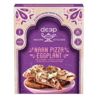 Deep Indian Kitchen Eggplant Naan Pizza 221G