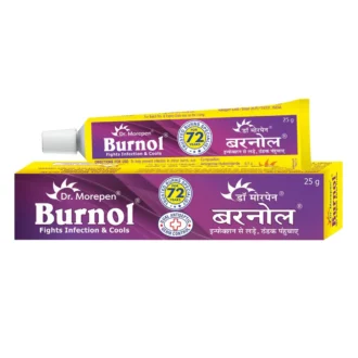 Dr. Morepen Burnol Cream - Antiseptic Gel / Instant Relief - 25G