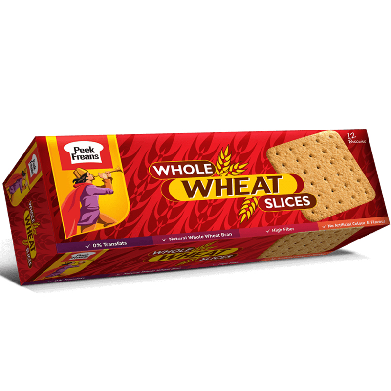 EBM Whole Wheat Slices Biscuits 168G