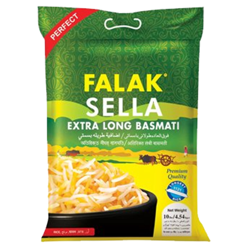 Falak Sella Basmati Rice 10LB