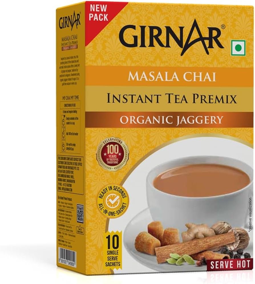 GIRNAR GINGER CHAI ORAGANIC JAG