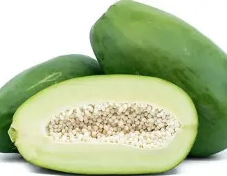GREEN PAPAYA PER LB