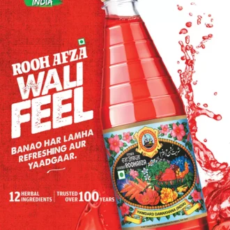 Hamdard Rooh Afza Sharbat 240ML