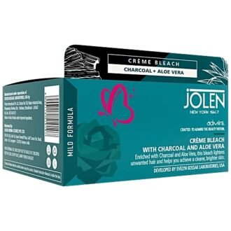 Jolen Creme Bleach with Charcoal and Aloe Vera 247G