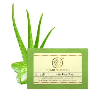 Khadi Natural Herbal Aloevera Soap 125G