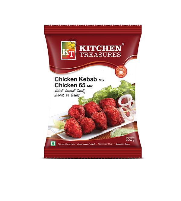 Kitchen Treasures CHICKEN KEBAB & 65 MIX 100G