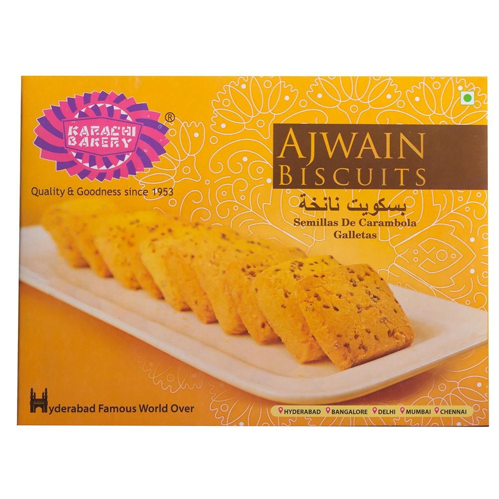 Karachi Bakery's Ajwain Biscuits 400g