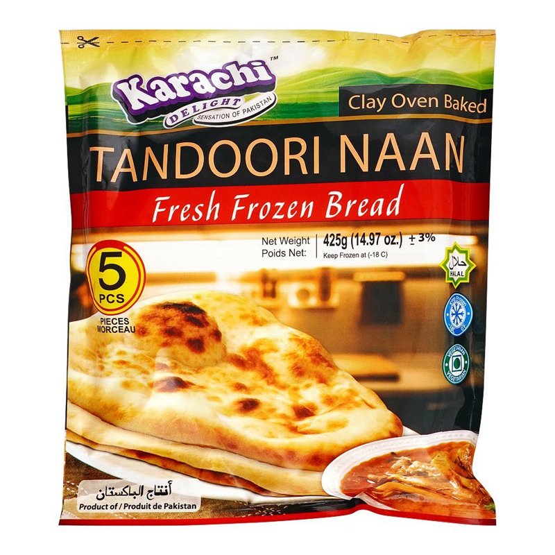 Karachi Delights TANDOORI NAAN 14PCK