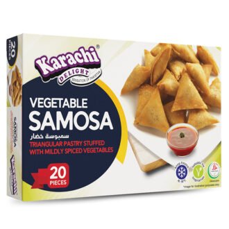 Karachi Delight Vegetable Samosa 20pcs