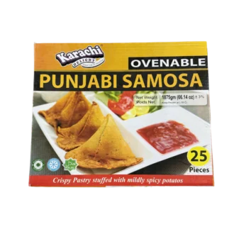 Karachi Delight Potato Punjabi Samosa 25PCK