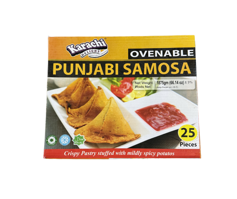 Karachi Delight Potato Punjabi Samosa 25PCK
