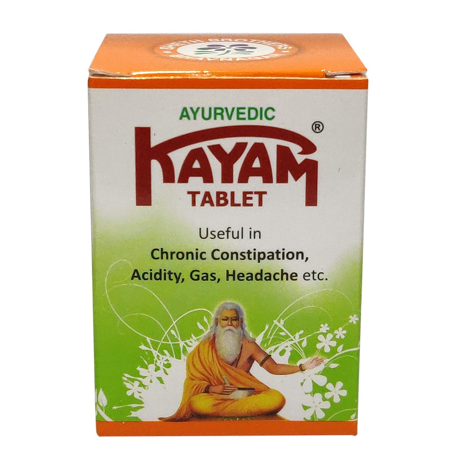 Kayam Ayurvedic Tablet Eases Constipation, Acidity, Gas & Headaches