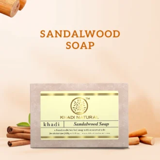 Khadi Natural Sandalwood Soap 125G