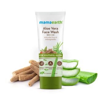 Mamaearth Aloe Vera Face Wash with Aloe Vera & Ashwagandha 100ML
