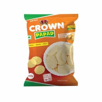 Noble Crown Potato Chips Papad 500G