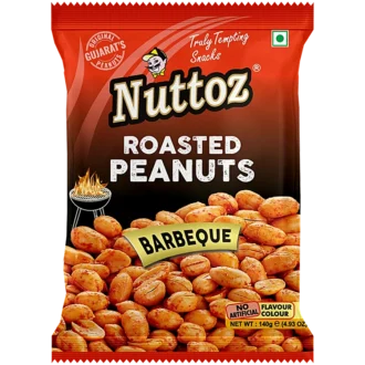 Nuttoz Roasted Peanuts Barbeque 160GM