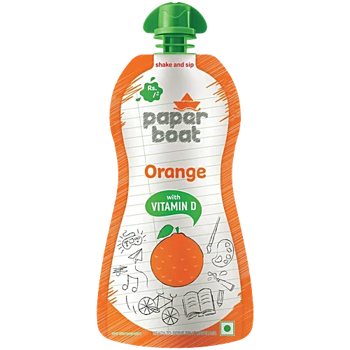Paper Boat Orange 150 ml - Image 2