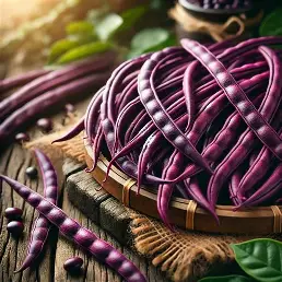 PURPLE LONG BEANS PER LB