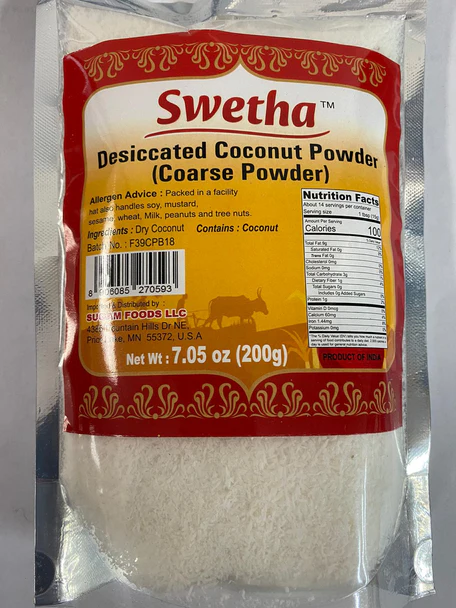 SWETHA COCONUT POWDR MED 800G
