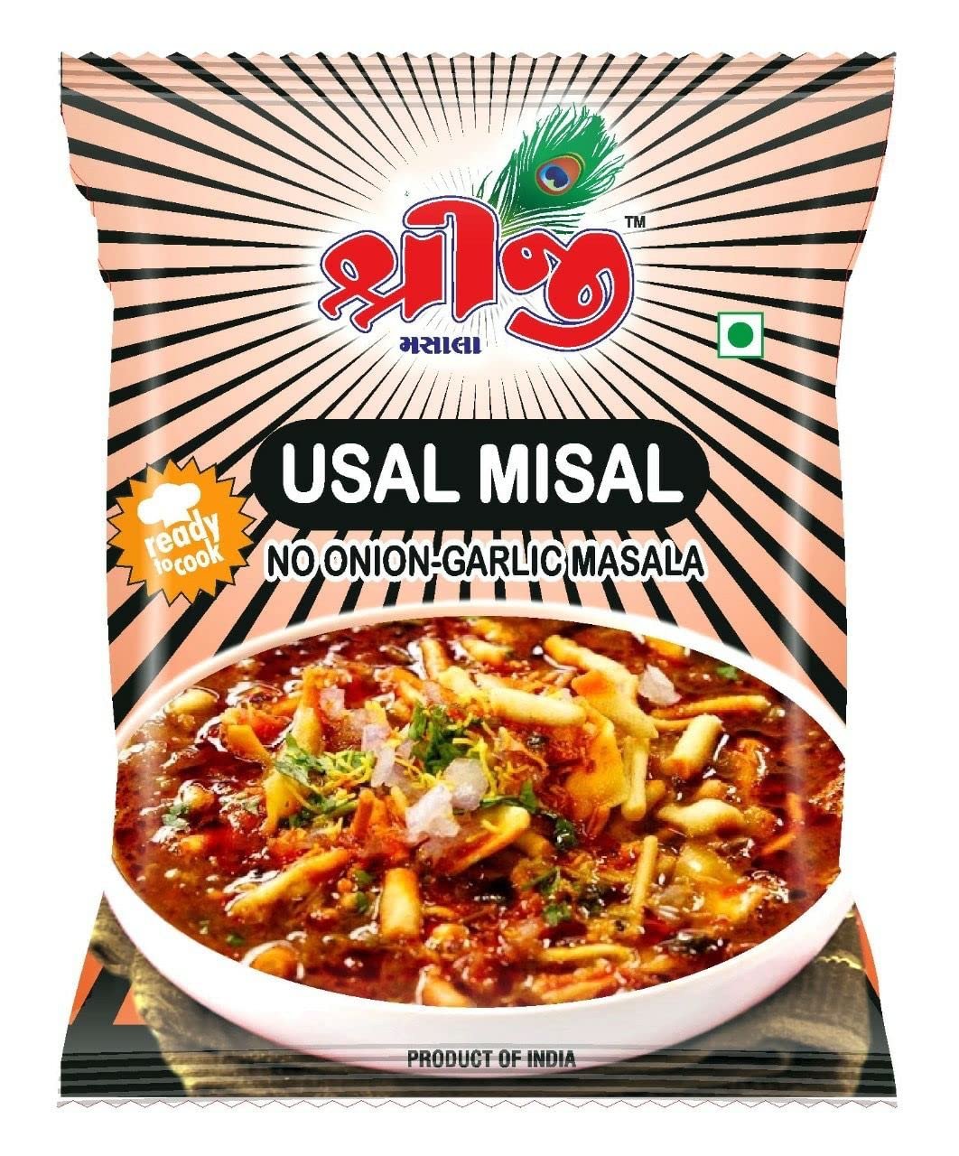 Shreeji Masala Gujrati Usal Misal Masala 50G