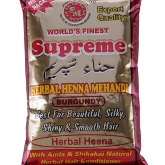 Supreme Herbal Henna Mehandi Powder Burgundy 150G