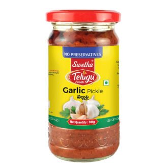 Swetha Telugu Foods Garlic Pickle 300G