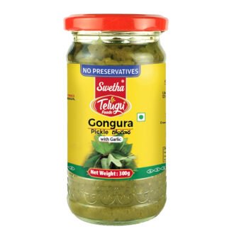 Swetha Telugu Foods Gongura Pickle 300G